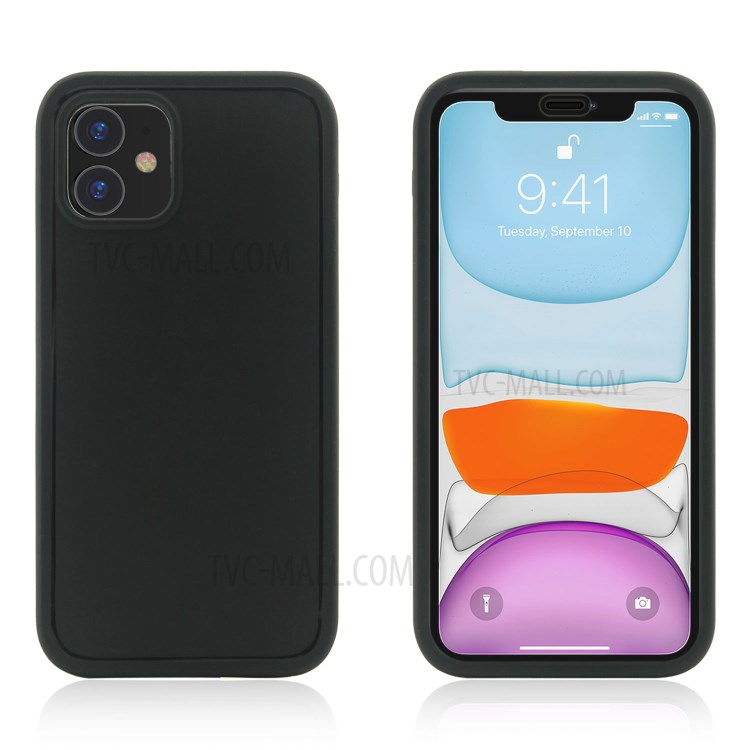 For iPhone 11 6.1-inch Waterproof PC + TPU Protector Case - Black-1