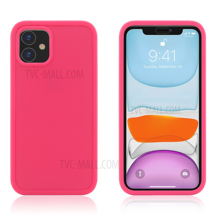 For iPhone 11 6.1-inch Waterproof PC + TPU Protector Case - Rose-1