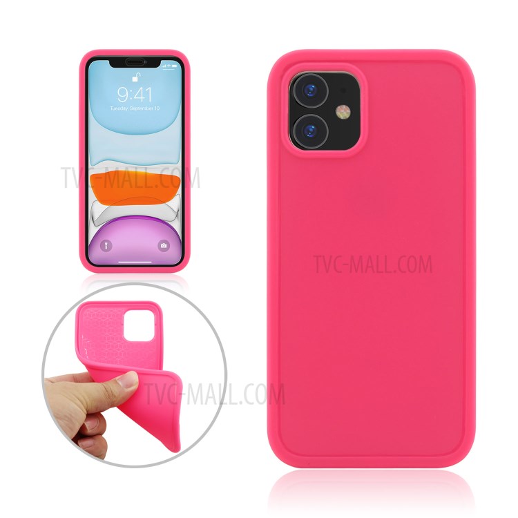 For iPhone 11 6.1-inch Waterproof PC + TPU Protector Case - Rose-2