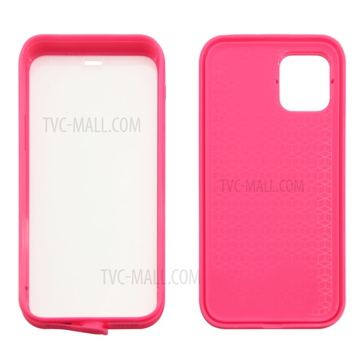 For iPhone 11 6.1-inch Waterproof PC + TPU Protector Case - Rose-5