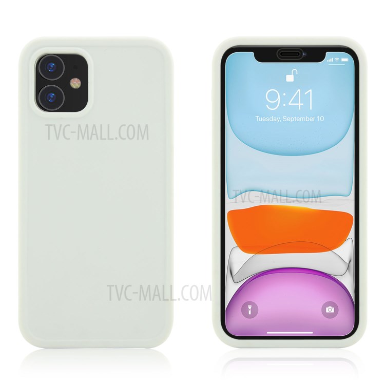 For iPhone 11 6.1-inch Waterproof PC + TPU Protector Case - White-1