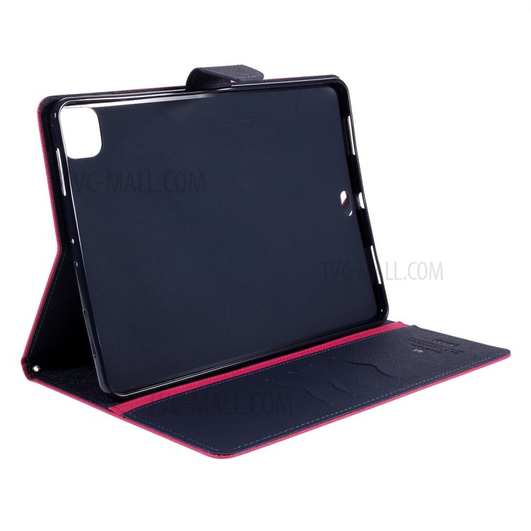 MERCURY GOOSPERY Diary Leather Unique Cover for iPad Pro 11-inch (2020)/(2018) - Rose-5