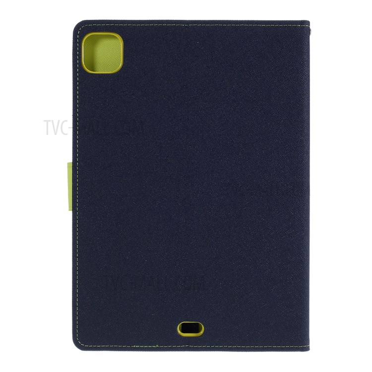 MERCURY GOOSPERY Diary Leather Unique Cover for iPad Pro 11-inch (2020)/(2018) - Dark Blue-3