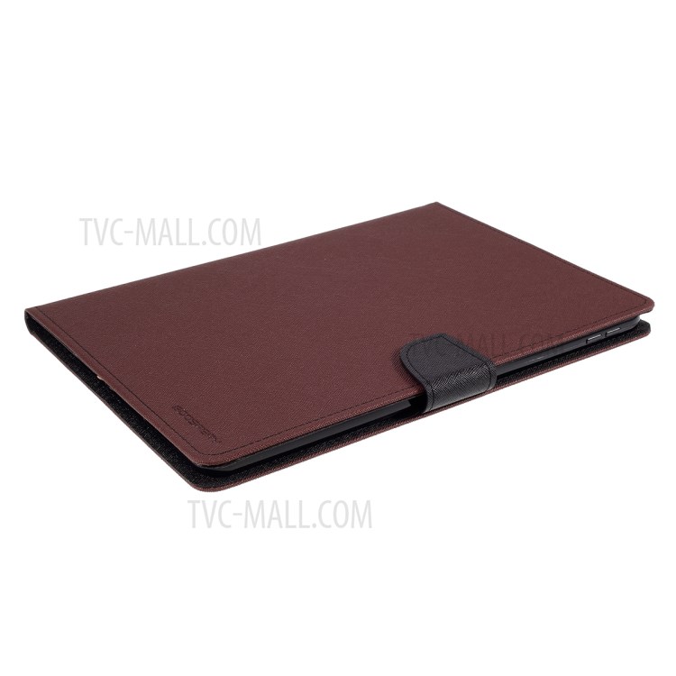 MERCURY GOOSPERY Diary Leather Unique Cover for iPad Pro 11-inch (2020)/(2018) - Brown-4