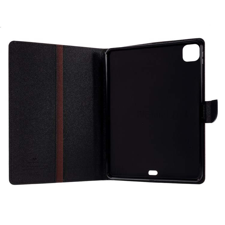 MERCURY GOOSPERY Diary Leather Unique Cover for iPad Pro 11-inch (2020)/(2018) - Brown-7