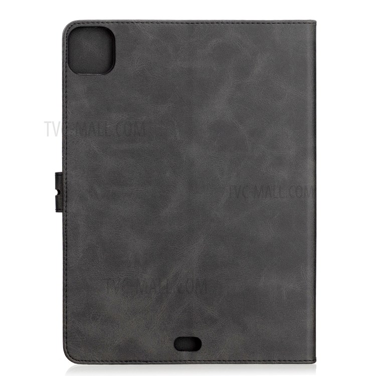 Cuir Avec Étui De Stand Avec Coquille De Porte-monnaie Pour IPad Pro 11 Pouces (2020) / (2018) - Noir-3