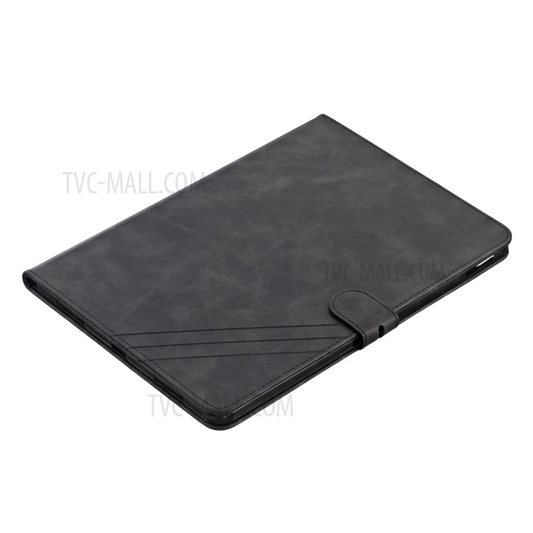 Cuir Avec Étui De Stand Avec Coquille De Porte-monnaie Pour IPad Pro 11 Pouces (2020) / (2018) - Noir-8