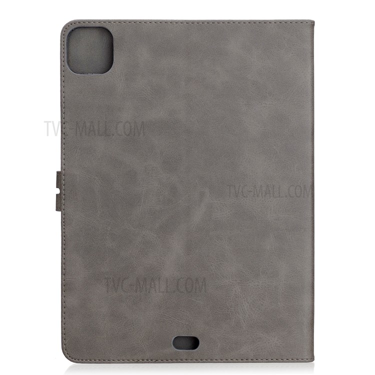 Leather with Stand Case with Wallet Shell for iPad Pro 11-inch (2020)/(2018) - Grey-3