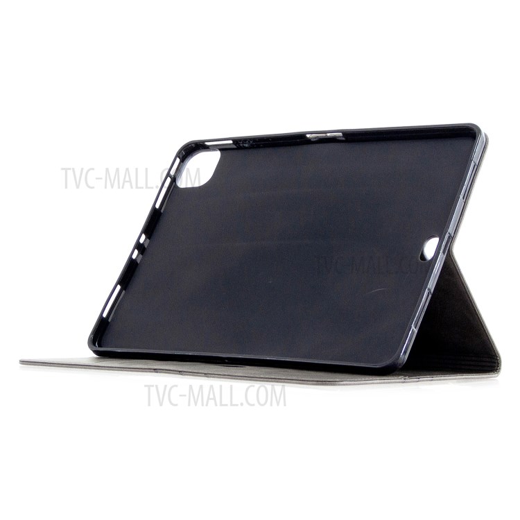 Leather with Stand Case with Wallet Shell for iPad Pro 11-inch (2020)/(2018) - Grey-7