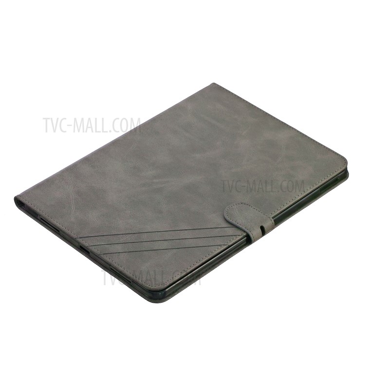 Leather with Stand Case with Wallet Shell for iPad Pro 11-inch (2020)/(2018) - Grey-8