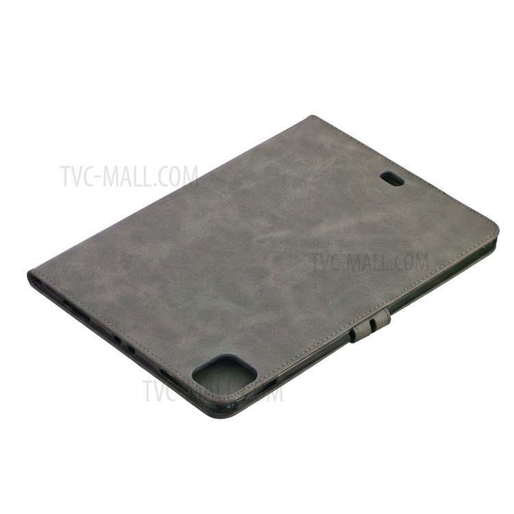 Leather with Stand Case with Wallet Shell for iPad Pro 11-inch (2020)/(2018) - Grey-9