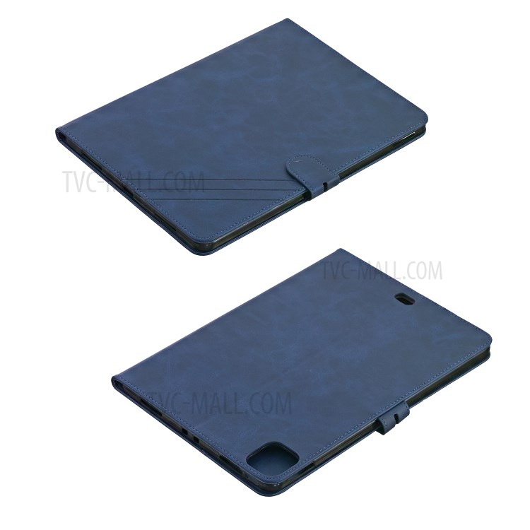 Leather with Stand Case with Wallet Shell for iPad Pro 11-inch (2020)/(2018) - Blue-4