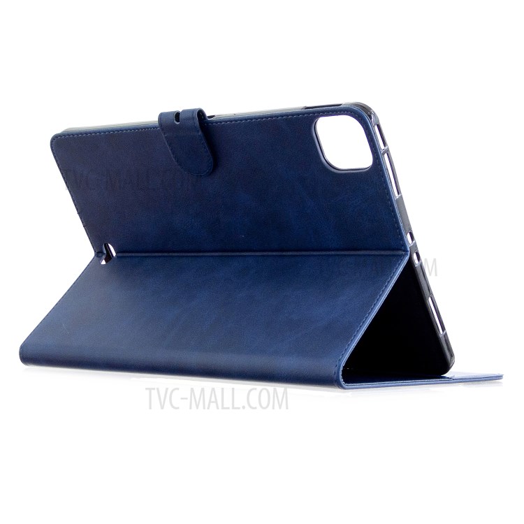 Leather with Stand Case with Wallet Shell for iPad Pro 11-inch (2020)/(2018) - Blue-6
