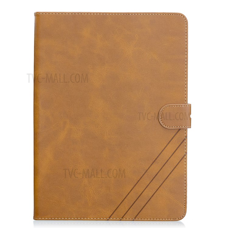 Leather with Stand Case with Wallet Shell for iPad Pro 11-inch (2020)/(2018) - Brown-2