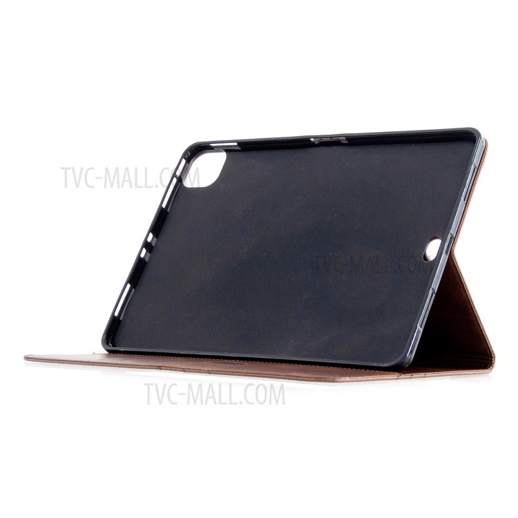 Leather with Stand Case with Wallet Shell for iPad Pro 11-inch (2020)/(2018) - Coffee-7