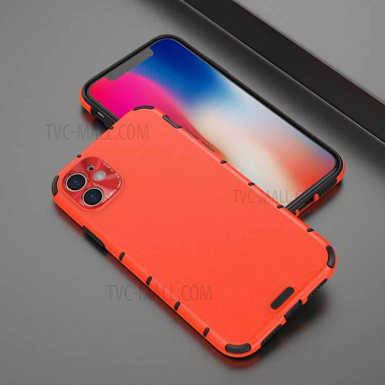 PC + TPU Hybrid Phone Case for iPhone 11 6.1 inch - Red-2
