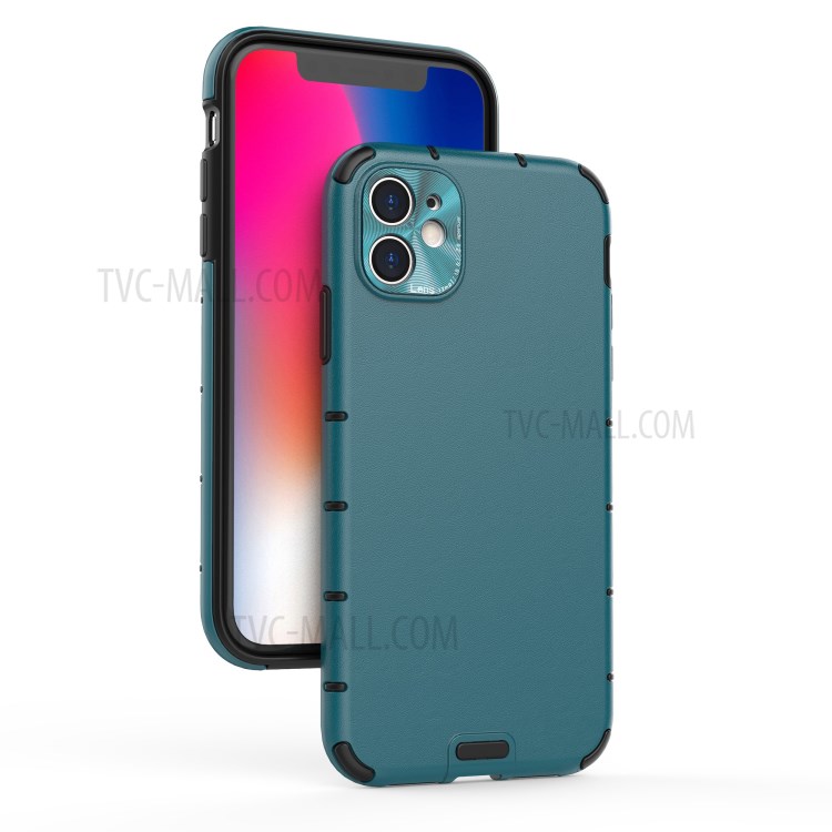 PC + TPU Hybrid Phone Case for iPhone 11 6.1 inch - Green-1