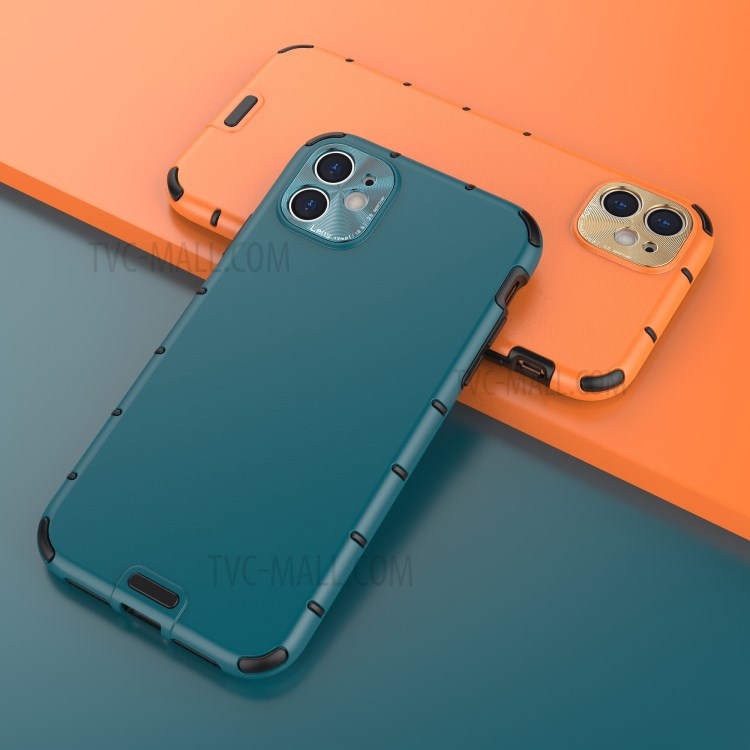 PC + TPU Hybrid Phone Case for iPhone 11 6.1 inch - Green-3