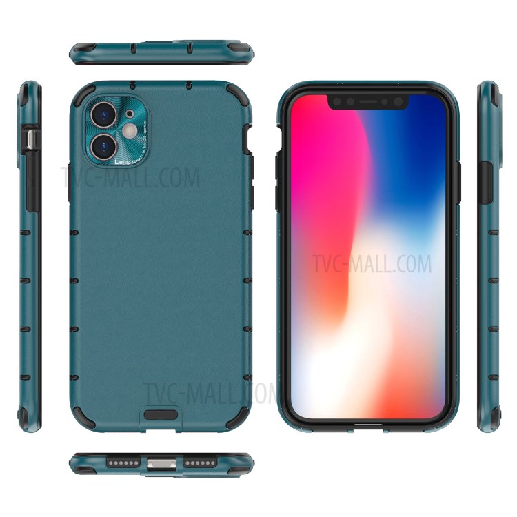 PC + TPU Hybrid Phone Case for iPhone 11 6.1 inch - Green-4
