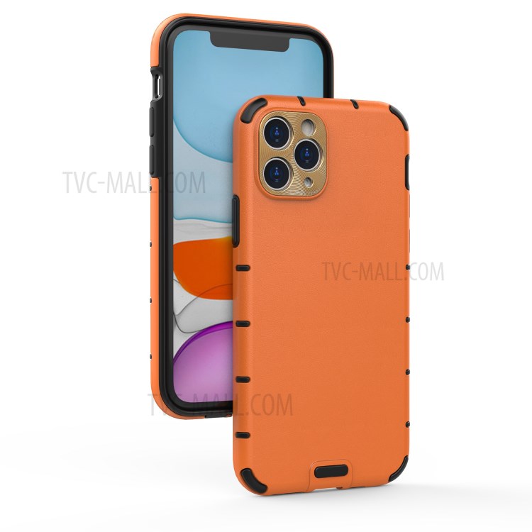 Quality Plastic + TPU Hybrid Phone Case for iPhone 11 Pro Max 6.5-inch - Brown-1