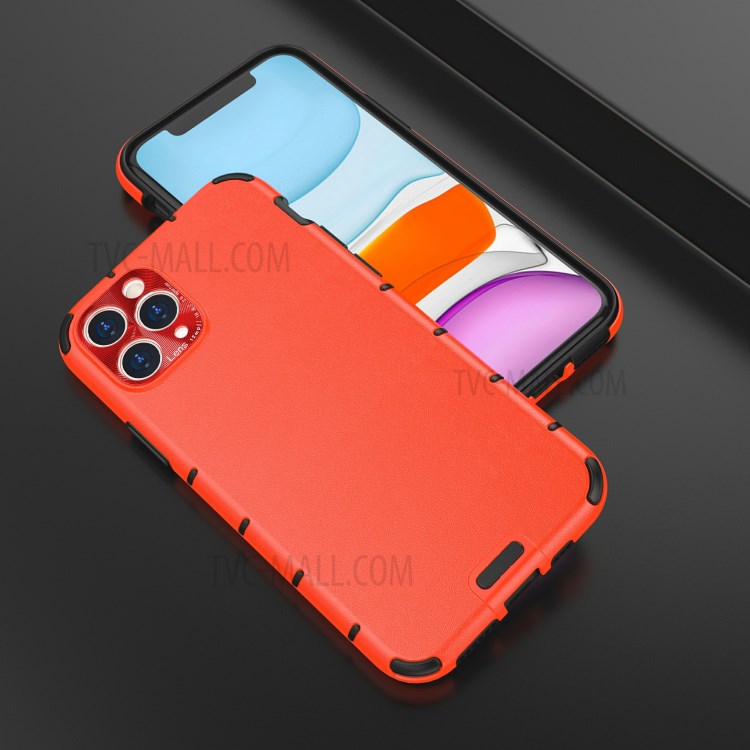 Quality Plastic + TPU Hybrid Phone Case for iPhone 11 Pro Max 6.5-inch - Red-2