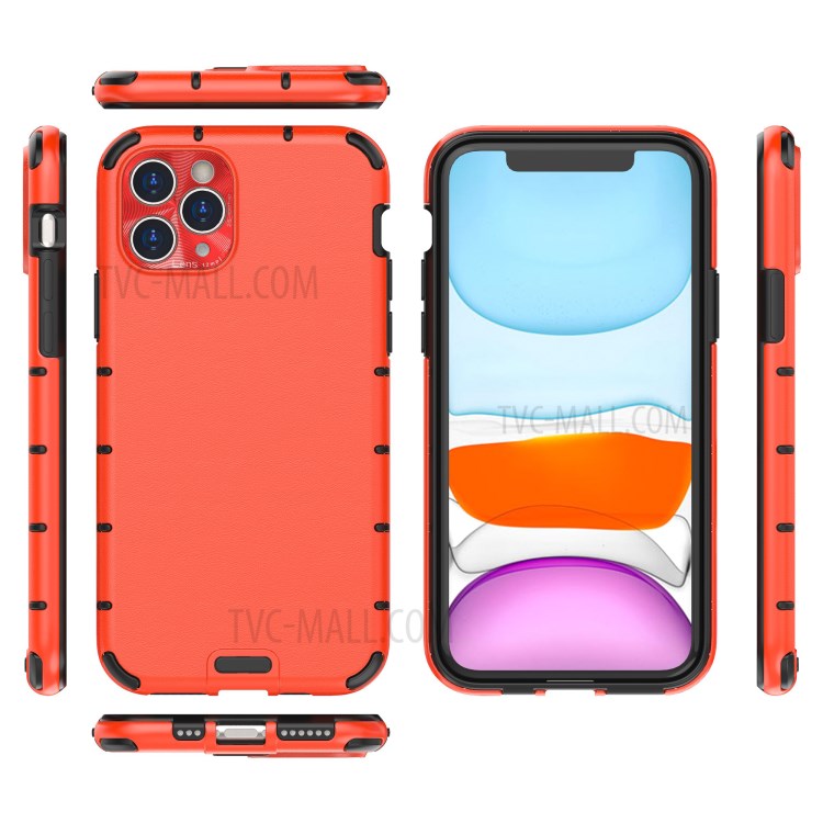 Quality Plastic + TPU Hybrid Phone Case for iPhone 11 Pro Max 6.5-inch - Red-3