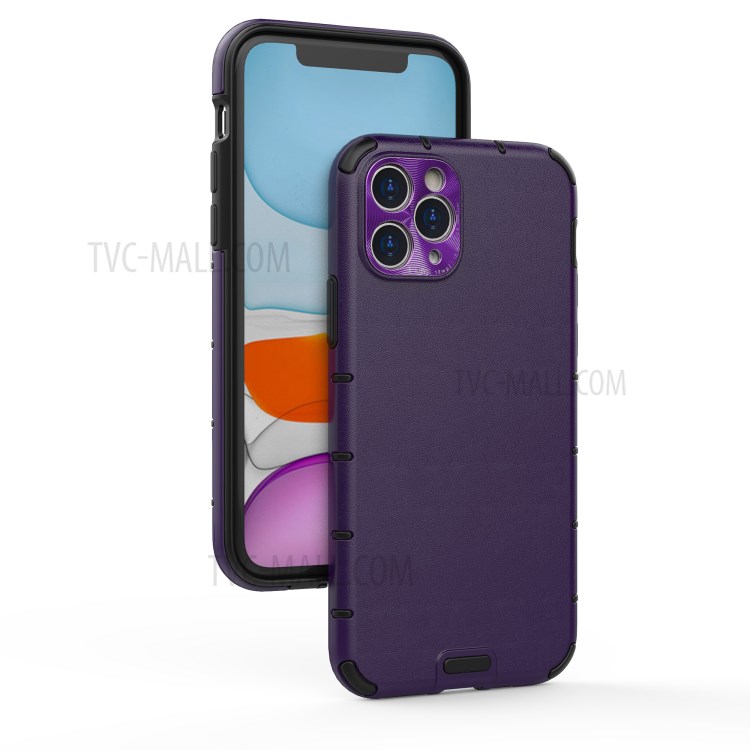Quality Plastic + TPU Hybrid Phone Case for iPhone 11 Pro Max 6.5-inch - Purple-1