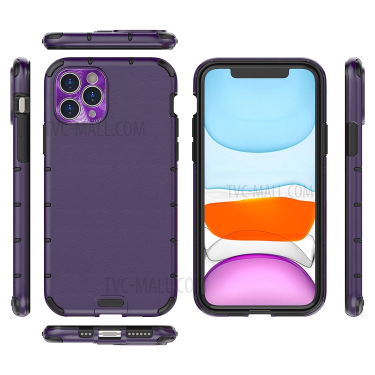 Quality Plastic + TPU Hybrid Phone Case for iPhone 11 Pro Max 6.5-inch - Purple-3