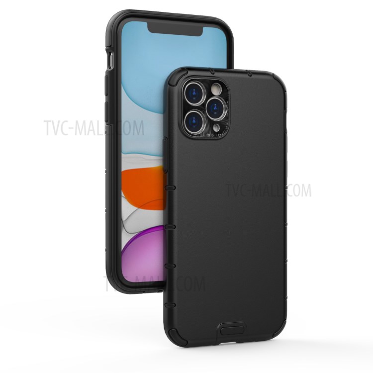 Qualité Plastique + Étui De Téléphone TPU Pour IPhone 11 Pro 5,8 Pouces - Noir-1