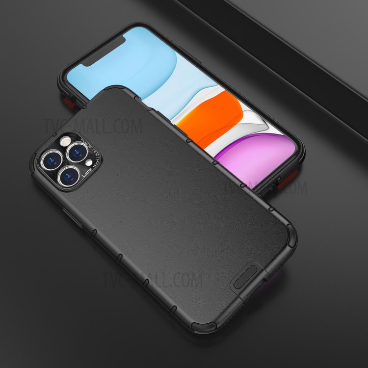 Qualité Plastique + Étui De Téléphone TPU Pour IPhone 11 Pro 5,8 Pouces - Noir-2