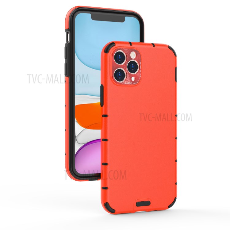 Quality Plastic + TPU Phone Case for iPhone 11 Pro 5.8-inch - Red-1