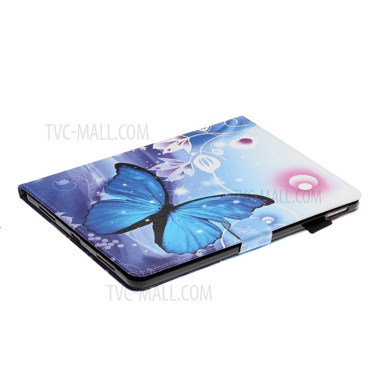 Pattern Printing Multi-angle Stand Leather Card Slot Tablet Case for iPad Pro 11-inch (2020)/(2018) - Butterfly-5