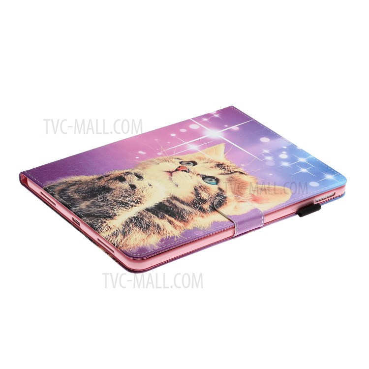 Pattern Printing Multi-angle Stand Leather Card Slot Tablet Case for iPad Pro 11-inch (2020)/(2018) - Cat-5