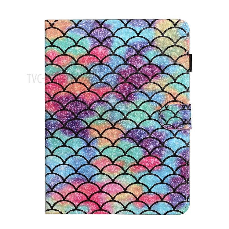 Pattern Printing PU Leather Card Holder Stand Tablet Cover for iPad 9.7-inch (2018)/(2017) / iPad Air 2 / iPad Air (2013) - Colorized Balls-2