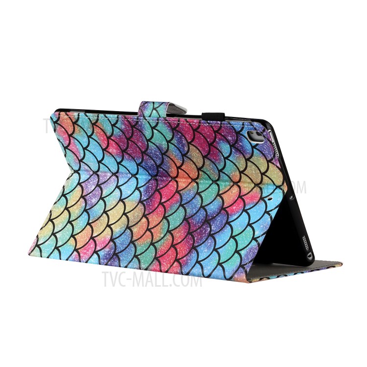 Pattern Printing PU Leather Card Holder Stand Tablet Cover for iPad 9.7-inch (2018)/(2017) / iPad Air 2 / iPad Air (2013) - Colorized Balls-4