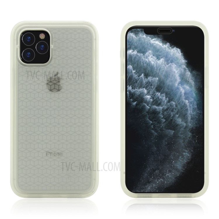Waterproof PC + TPU Protector Phone Shell for iPhone 11 Pro 5.8 inch - Beige-1