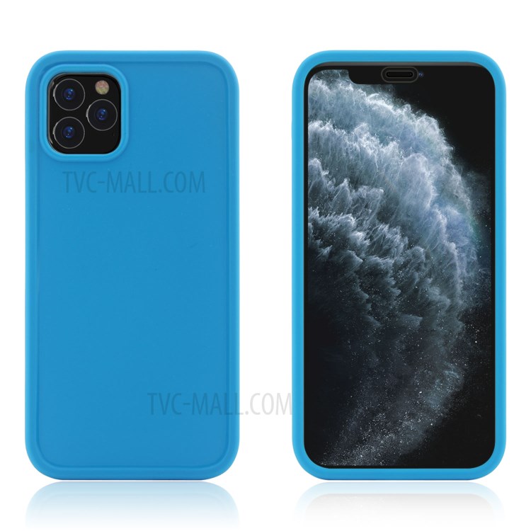 Waterproof PC + TPU Cell Phone Protector Case for iPhone 11 Pro Max 6.5 inch - Blue-1