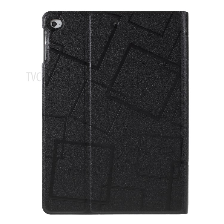 Square Pattern Stand Case for iPad 9.7 9.7-inch (2017)/(2018)/Pro 9.7/Air(2013)/Air 2 - Black-3