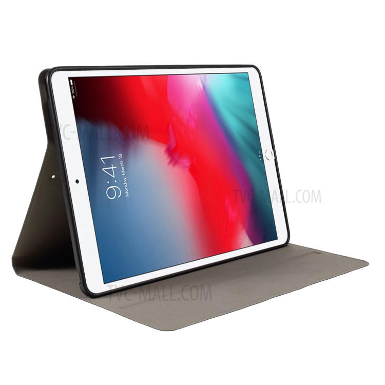 Square Pattern Stand Case for iPad 9.7 9.7-inch (2017)/(2018)/Pro 9.7/Air(2013)/Air 2 - Black-7