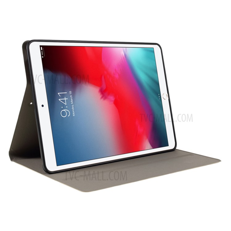 Square Pattern Stand Case for iPad 9.7 9.7-inch (2017)/(2018)/Pro 9.7/Air(2013)/Air 2 - Gold-6