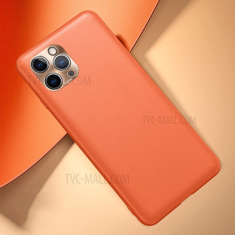 FUKELAI Hard Phone Case Camera Covering for iPhone 11 Pro 5.8 inch - Orange-1