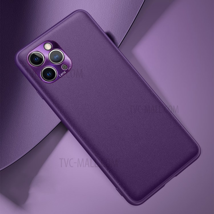 Cubierta de la Cámara de la Caja Del Teléfono Duro Fukelai Para Iphone 11 Pro 5.8 Pulgadas - Violeta