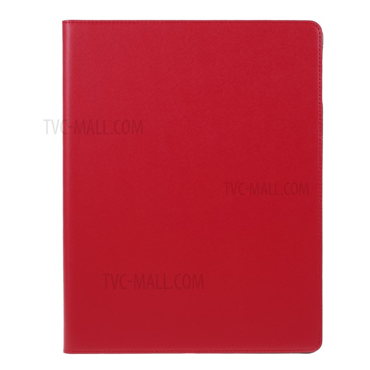 DOORMOON Genuine Leather Stand Tablet Case with Pen Slot for iPad Pro 11-inch (2020)/(2018) - Red-1