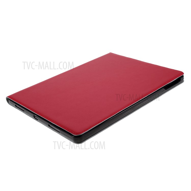 DOORMOON Genuine Leather Stand Tablet Case with Pen Slot for iPad Pro 11-inch (2020)/(2018) - Red-4