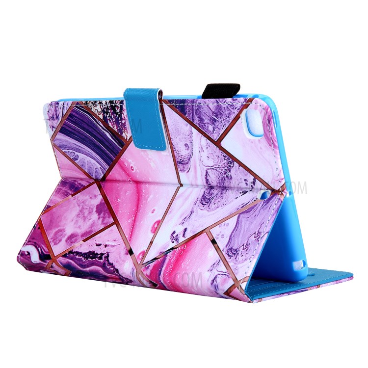 Pattern Printing Leather Card Holder Tablet Case for iPad Mini (2019) 7.9 inch/Mini 4/Mini 3/Mini 2/Mini - Geometric Pattern-4