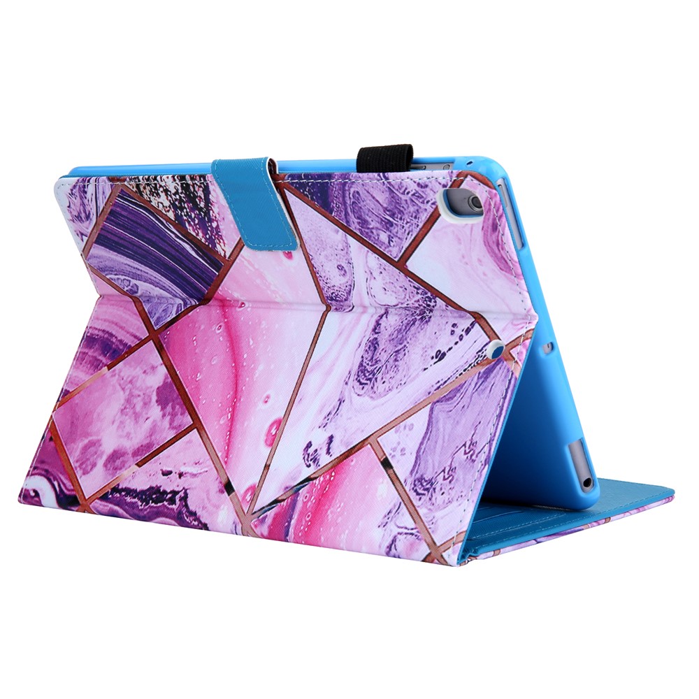 Coperchio Tablet di Schede di Carta Per Stampa di Pattern Per Ipad 10.2 (2021)/(2020)/(2019)/Air 10,5 Pollici (2019) - Pattern Geometrico