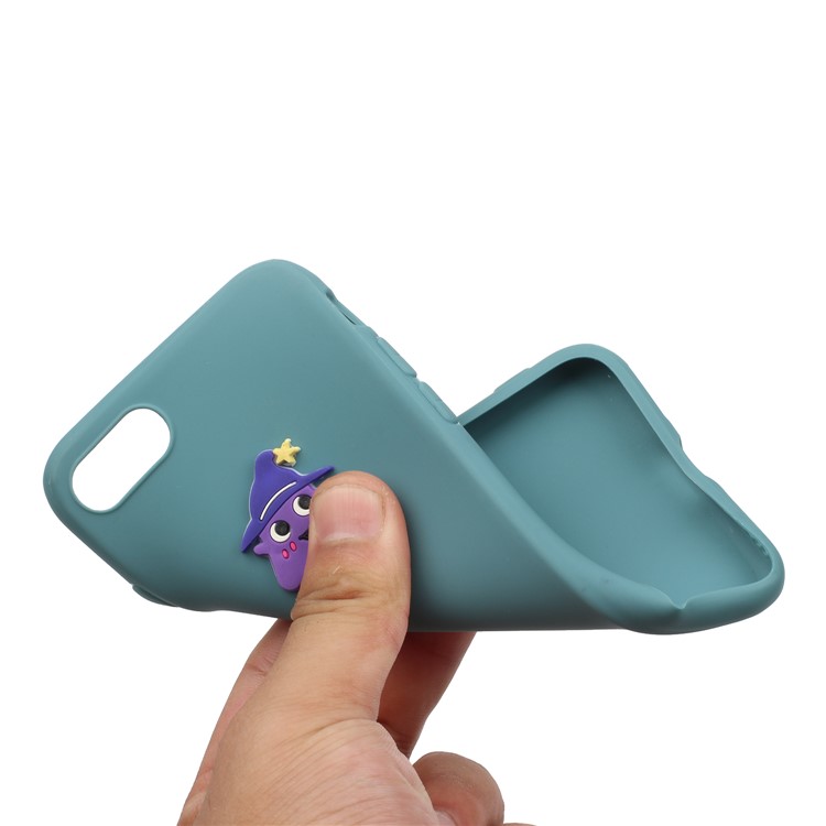 Animal Doll Coated TPU Phone Case for iPhone 7/8/SE (2020) - Wizard-4