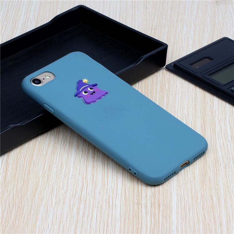 Animal Doll Coated TPU Phone Case for iPhone 7/8/SE (2020) - Wizard-5