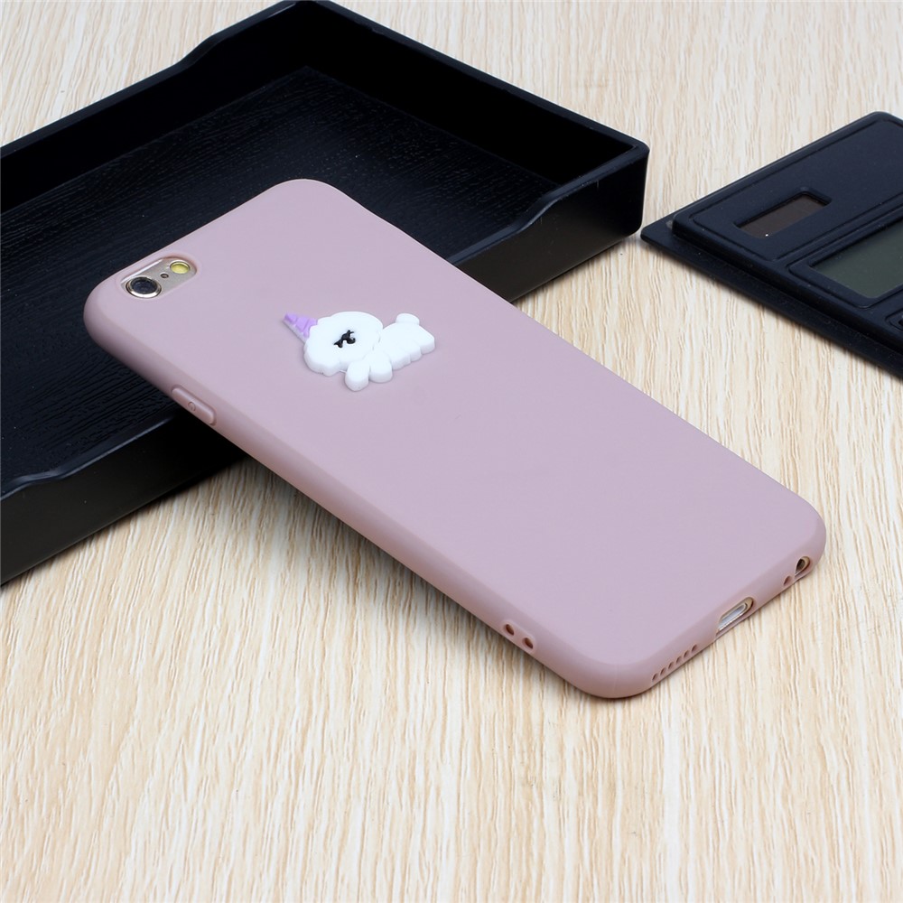 Animal Doll Coated TPU Phone Case for iPhone 7/8/SE (2020) - Dog-5