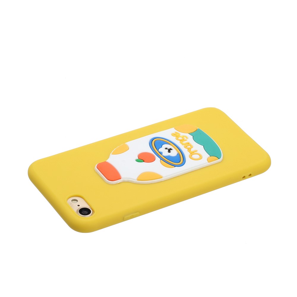 Animal Doll Coated TPU Phone Case for iPhone 7/8/SE (2020) - Bottle-3